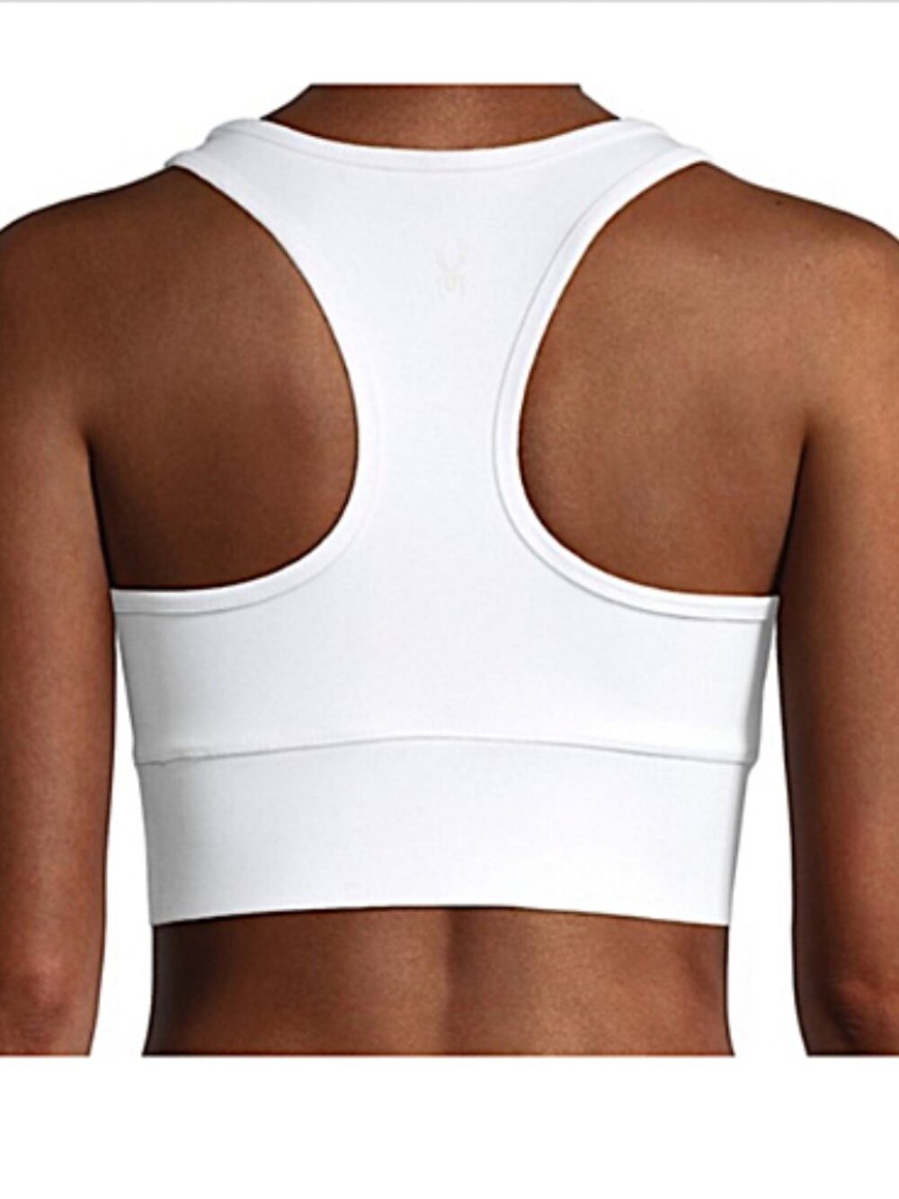 Spyder Active Pullover Racerback White Sports Bra--EUC--XL - Picture 3 of 9